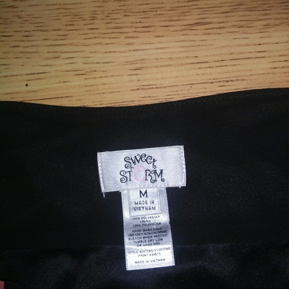 🛑 SOLD🛑Sweet Storm Orange Print Dress - Picture 4 of 4